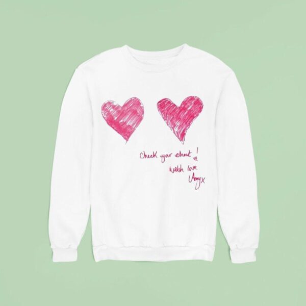 Breast Cancer Awareness Check Your Ches Sweatshirt
