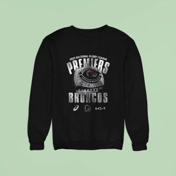 Brisbane Broncos National Rugby League Premiers Ring Sweatshirt