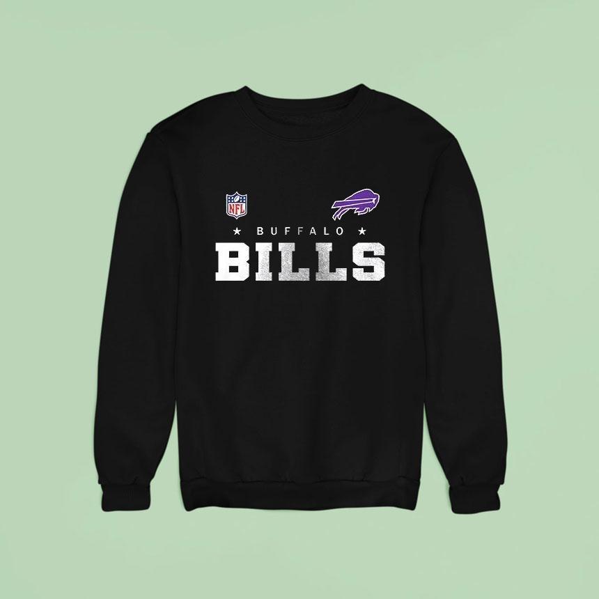 Buffalo Bills X Prince Night Is Back Logo Sweatshirt Buffalo Bills X Prince Night Is Back Logo Sweatshirt