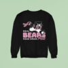 Caleb Williams Real Bears Fans Wear Pink Sweatshirt
