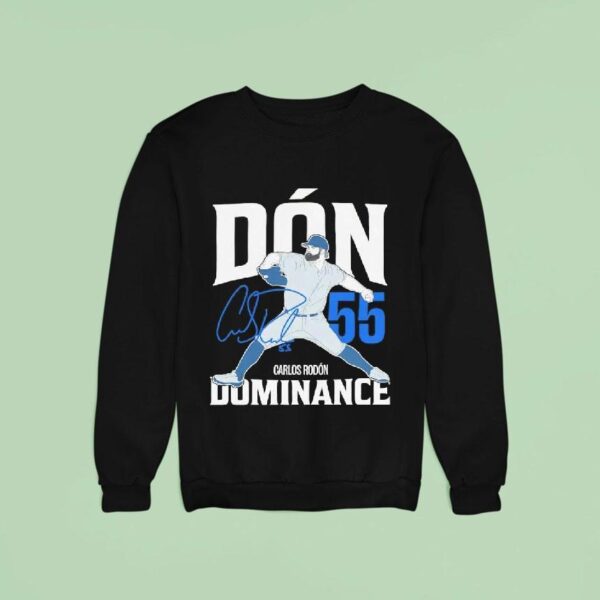 Carlos Rodn New York Yankees Dn Dominance Baseball Mlb Signature Sweatshirt