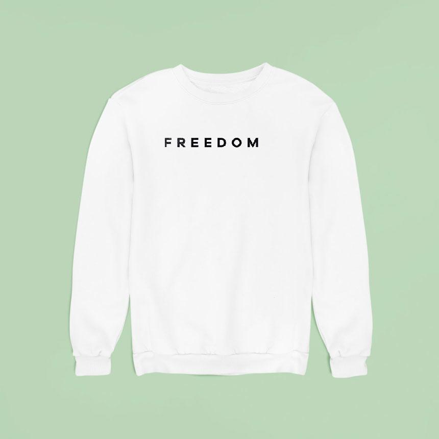 Charlie Kirk Freedom Live Free Tex Sweatshirt Charlie Kirk Freedom Live Free Tex Sweatshirt