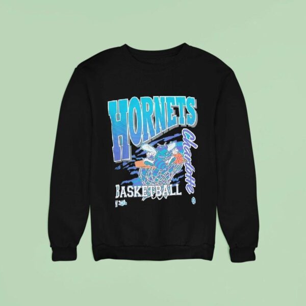 Charlotte Hornets Nba Basketball Masco Sweatshirt
