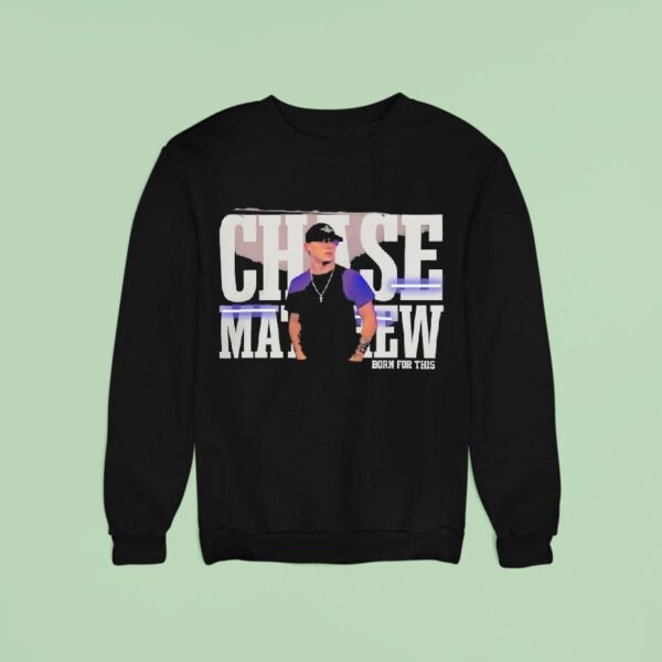 Chase Matthew Photo Sweatshirt