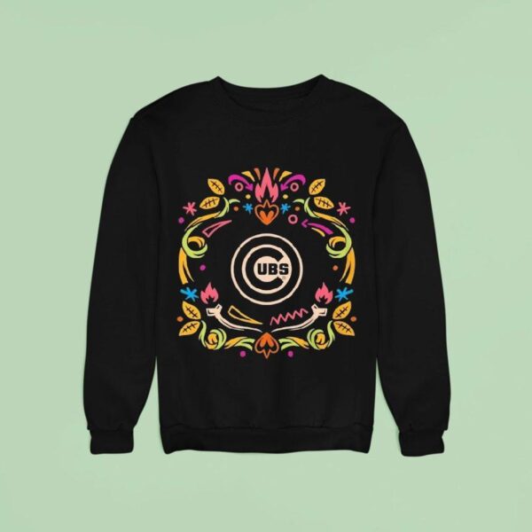 Chicago Cubs Da De Los Muertos Sweatshirt