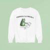 Chinga La Migra Portland Frog Abolish Ice Fascism Protes Sweatshirt
