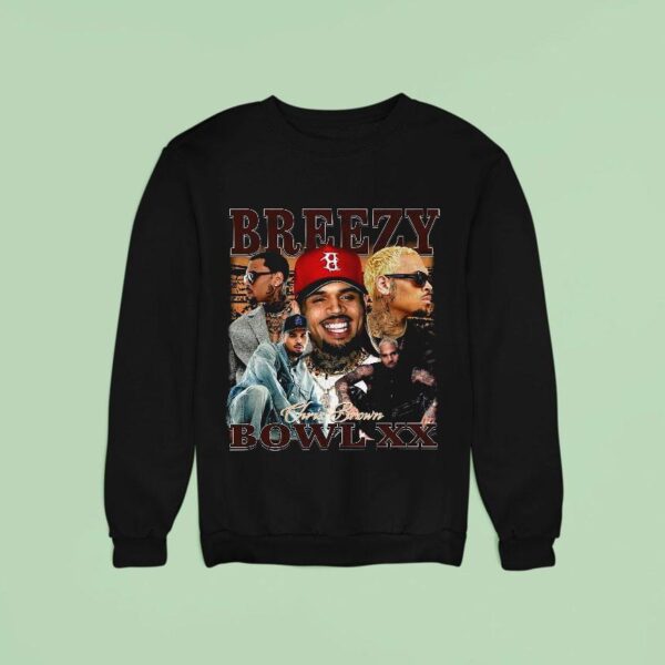 Chris Brown Breezy Bowl Xx Tour Sweatshirt