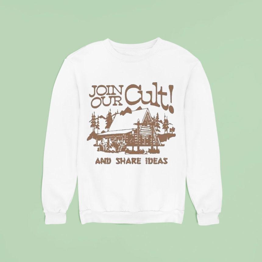 Chris D Elia Join Our Cult And Share Ideas Sweatshirt Chris D Elia Join Our Cult And Share Ideas Sweatshirt