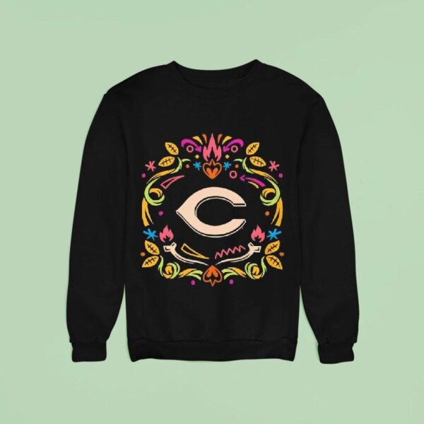 Cincinnati Reds Da De Los Muertos Sweatshirt