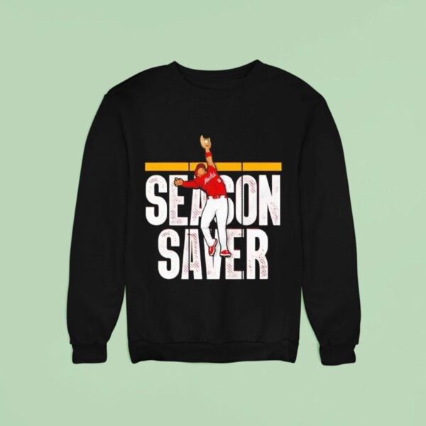 Cincinnati Reds Reds Daily Noelvi Marte Season Saver Sweatshirt