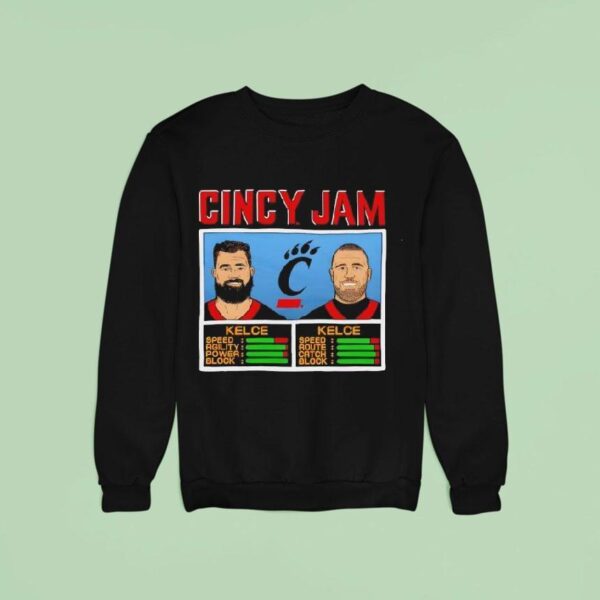Cincy Jam Jason And Travis Kelce Sweatshirt