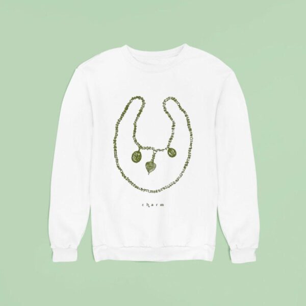 Clairo Charm Necklace Sweatshirt
