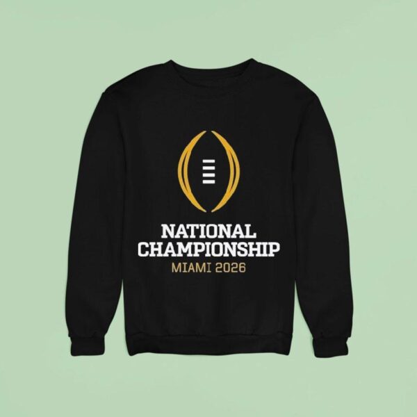 College Football Playoff National Championship Game Logo Sweatshirt