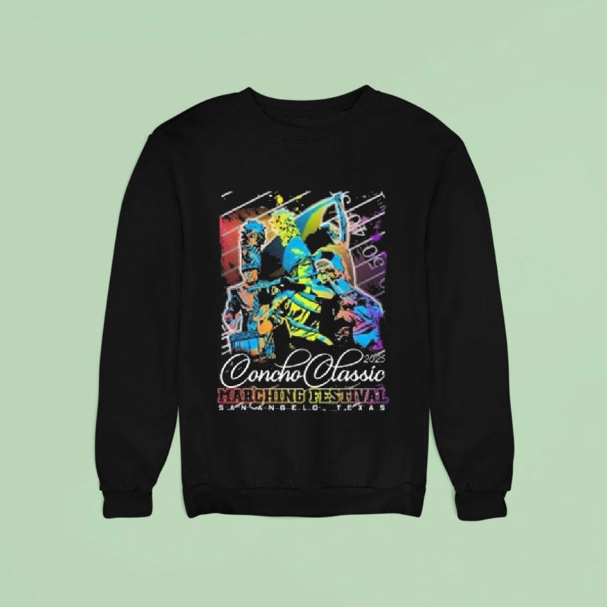 Concho Classic Marching Festival San Angelo Texas Sweatshirt Concho Classic Marching Festival San Angelo Texas Sweatshirt