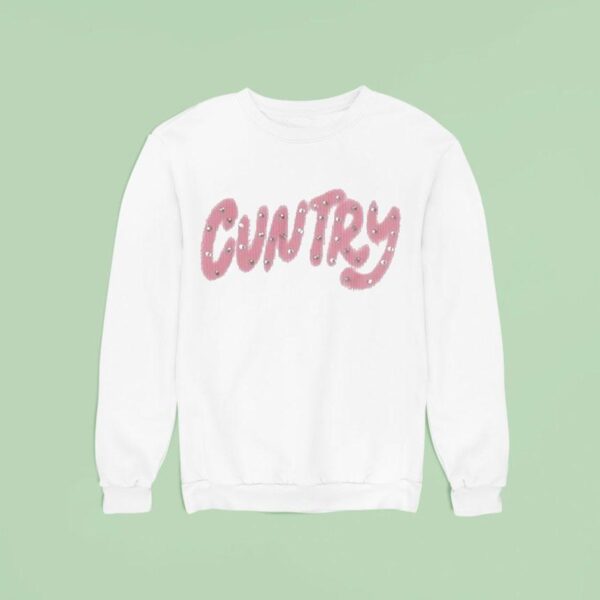 Dasha Bedazzled Cuntry Sweatshirt