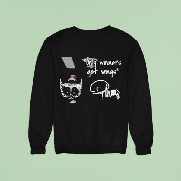 Demaryius Thomas Only Winners Get Wings Denver Broncos Nfl Sweatshirt