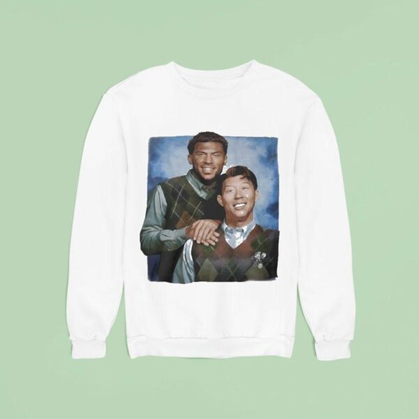 Denis Bouanga And Son Heung Min Los Angeles Fc Step Brothers Sweatshirt