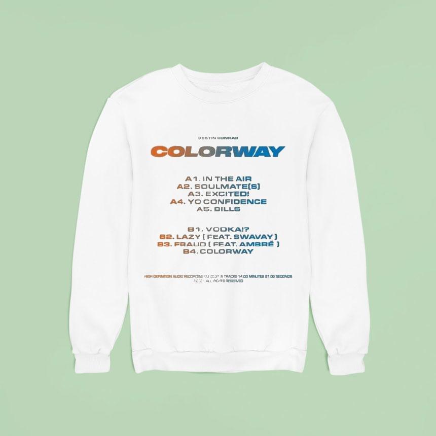 Destin Conrad Colorway Y Anniversary Sweatshirt Destin Conrad Colorway Y Anniversary Sweatshirt