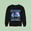 Detroit Lions Super Heroes Signatures Sweatshirt