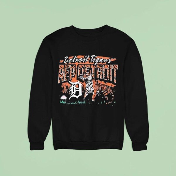 Detroit Tigers Rep Detroi Sweatshirt