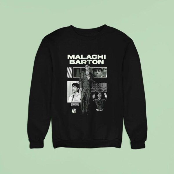 Disney Malachi Barton Descendants Zombies World Collide Tour Roster Sweatshirt