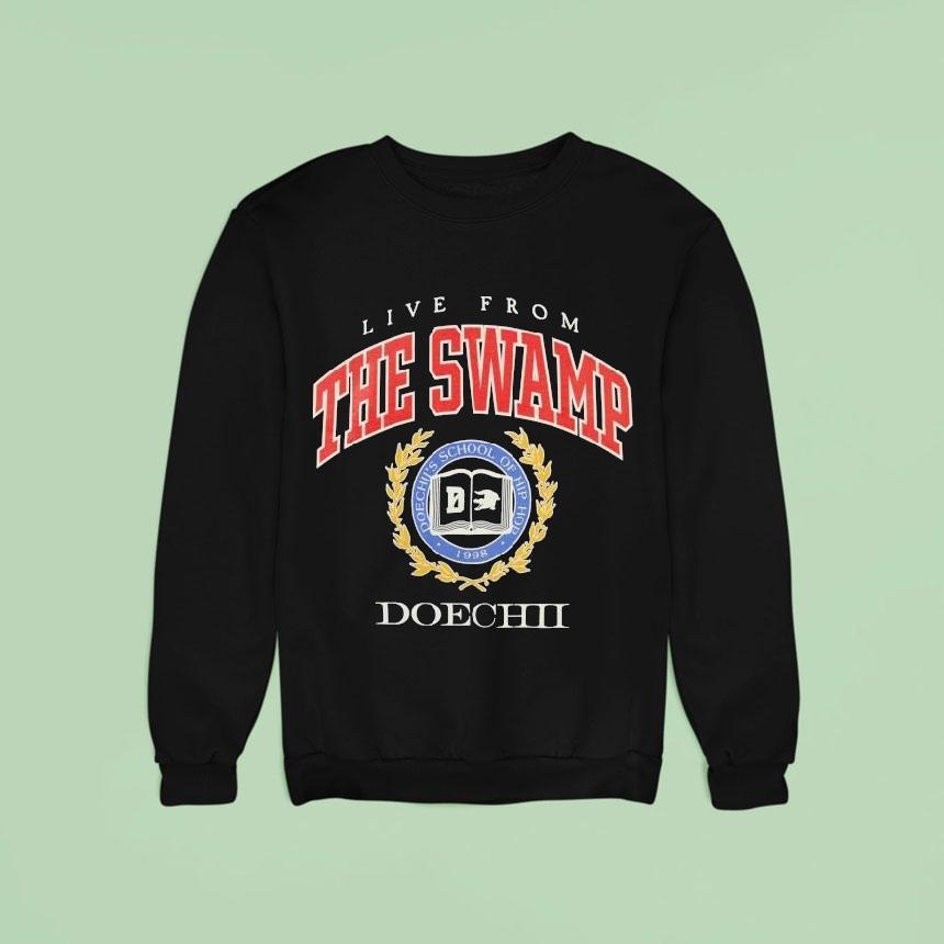 Doechii Live From The Swamp School Of Hip Hop University Sweatshirt Doechii Live From The Swamp School Of Hip Hop University Sweatshirt