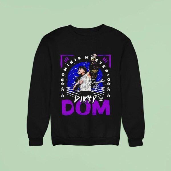 Dominik Mysterio Dirty Dom Champion Signature Sweatshirt