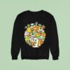 Doodle Ween A Fun Halloween Spooky Characters And Candy Sweatshirt