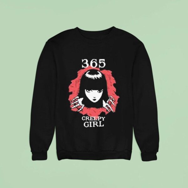 Emily The Strange Creepy Girl Sweatshirt