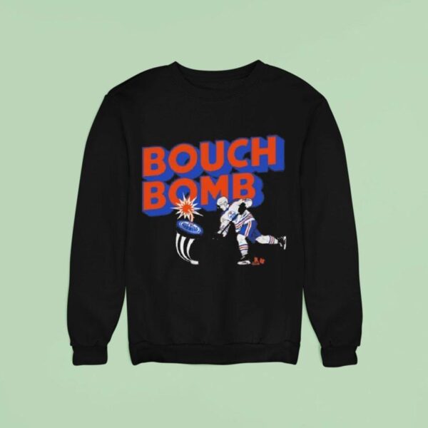 Evan Bouchard Edmonton Oilers Bouch Bomb Sweatshirt