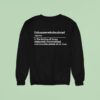 Exhausterwhelmulated Exhausted Overwhelmed Overstimulated Sweatshirt