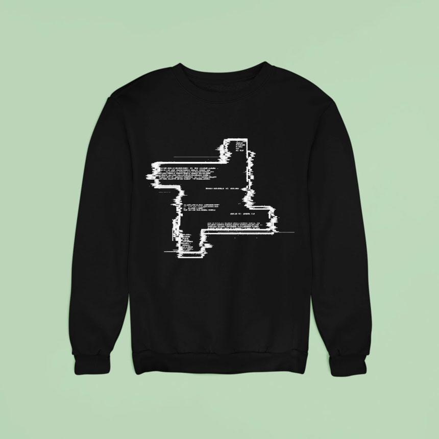 Fabric Glitch Sweatshirt Fabric Glitch Sweatshirt