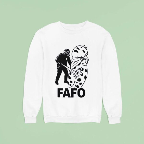 Fafo A Police Officer In Riot Gear Sweatshirt