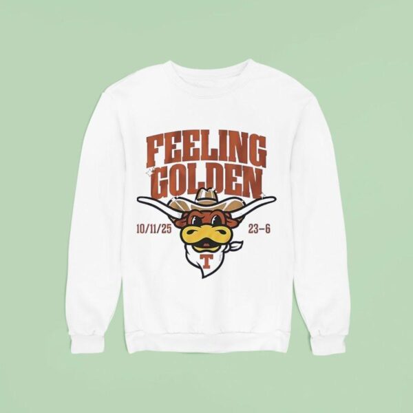Feeling Golden Texas Longhorns Sweatshirt