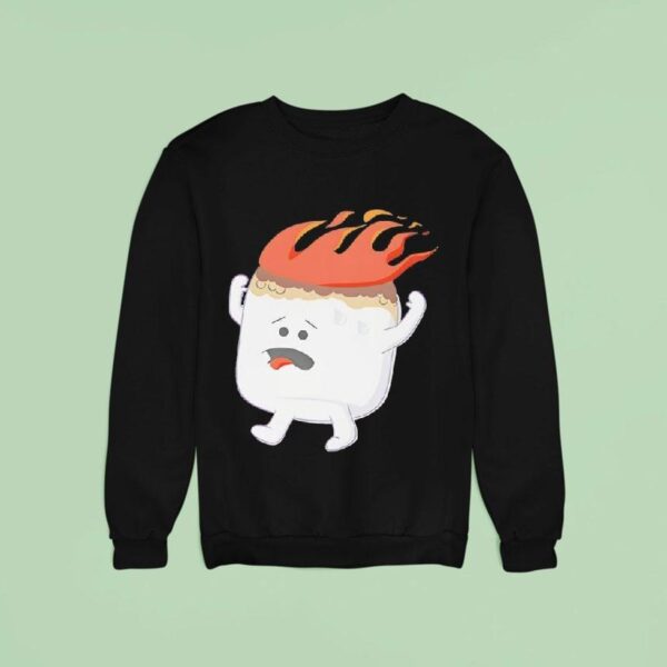 Flaming Marshmallow Sweatshirt