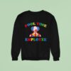 Fool Time Employee Clown Sweatshirt
