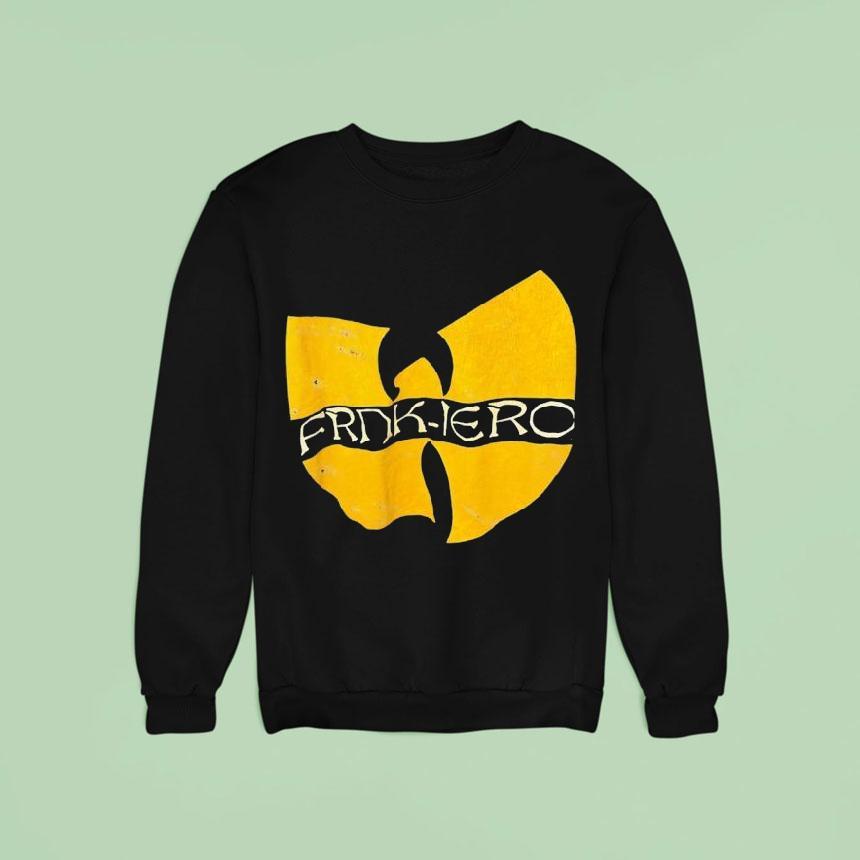 Frdk Iero Style Wu Tang Clan Logo Sweatshirt Frdk Iero Style Wu Tang Clan Logo Sweatshirt