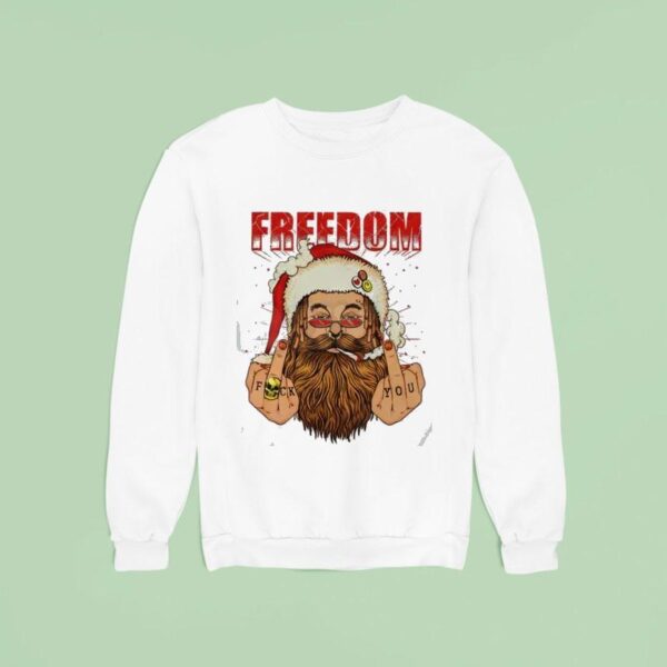 Freedom Defiant Santa Claus Sweatshirt