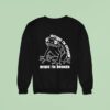 Frog Humor Outside I M Croakin Inside I M Broken Sweatshirt