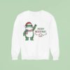 Frog Portland Merry Resistmas Christmas Holiday Sweatshirt