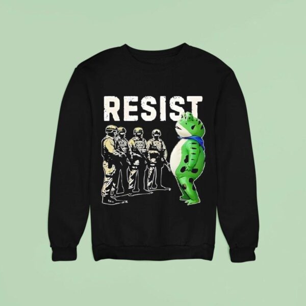 Frogs Resist Portland Frog Protes Sweatshirt