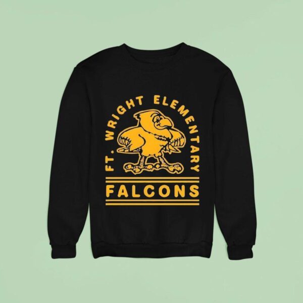 Ft Wright Falcons Gold Arch Sweatshirt