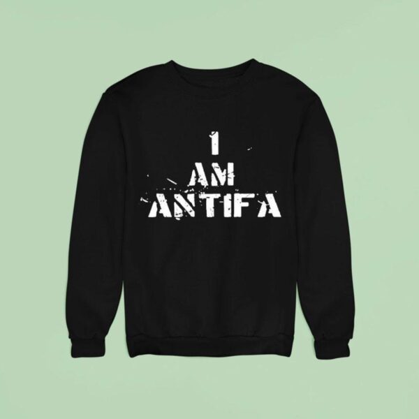 George Conway Wearing I Am Antifa Sweatshirt