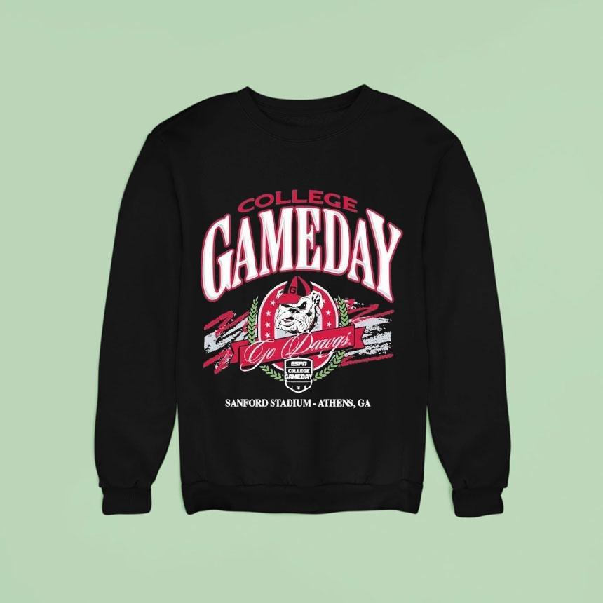 Georgia Bulldogs College Gameday Go Dawgs Sanford Stadium Athens Ga Sweatshirt Georgia Bulldogs College Gameday Go Dawgs Sanford Stadium Athens Ga Sweatshirt