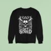 Get Scared Bat Skull Sweatshirt