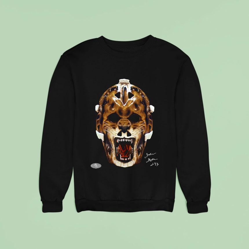 Gilles Gratton New York Rangers Mask Sweatshirt Gilles Gratton New York Rangers Mask Sweatshirt