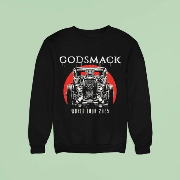Godsmack Gwt World Tour Jeep Sweatshirt