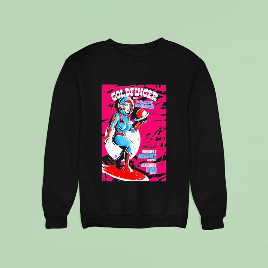 Goldfinger Dec Philadelphia Dec Norfolk Tour Sweatshirt Goldfinger Dec Philadelphia Dec Norfolk Tour Sweatshirt