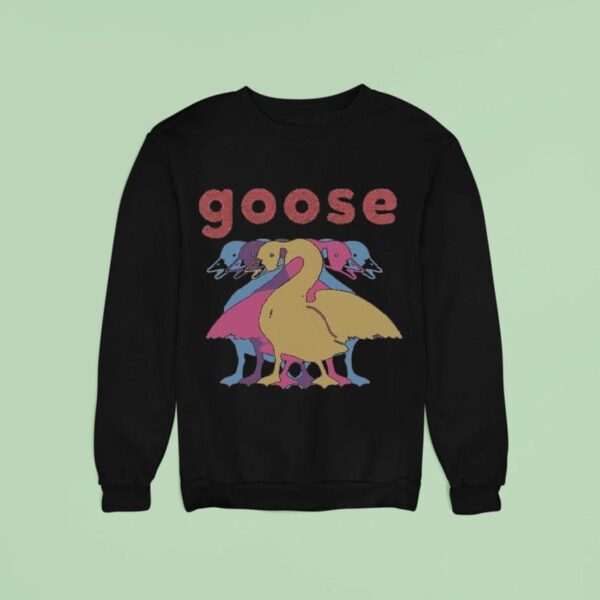 Goose Logo Wine Sweatshirt
