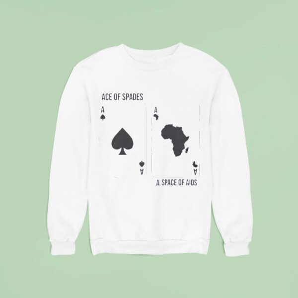 Grandpa Ace Of Spades Space Of Aids Sweatshirt